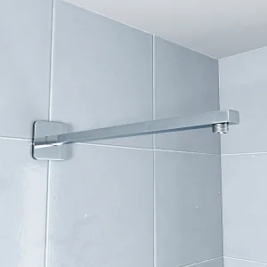 Just Taps Hix Square Shower Arm Chrome