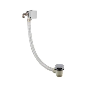 Just Taps Hix Exofil Wth Built In Pop-Up Waste Chrome