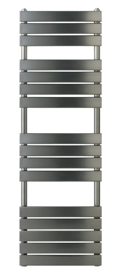Just Taps Hix Radiator Brushed Black 1600 X 500 detail view - Image 4