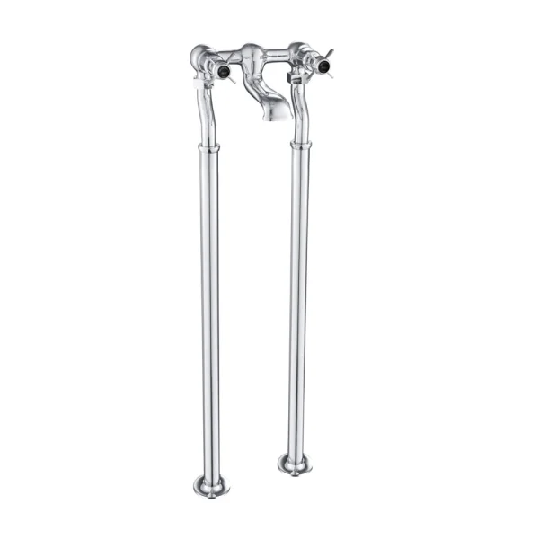 Just Taps Grosvenor Pinch Freestanding Bath Filler Matt Black