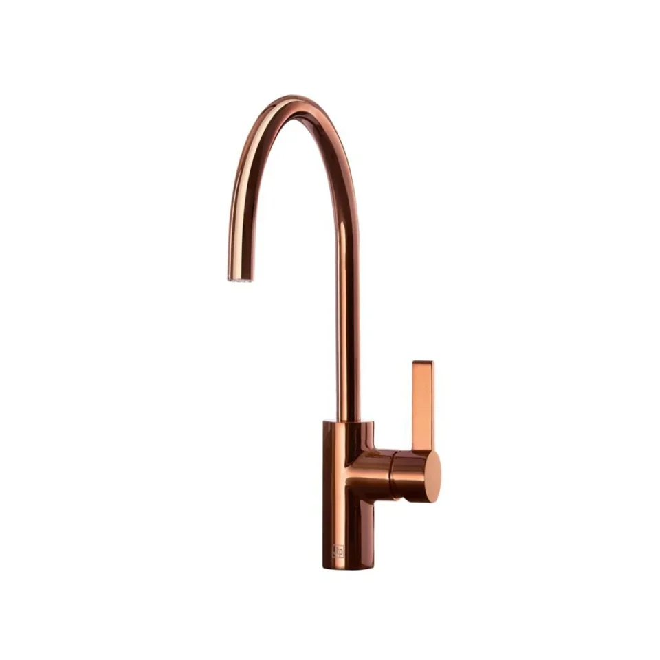 Just Taps Rose Gold Single Lever Sink Mixer product image - Image 3