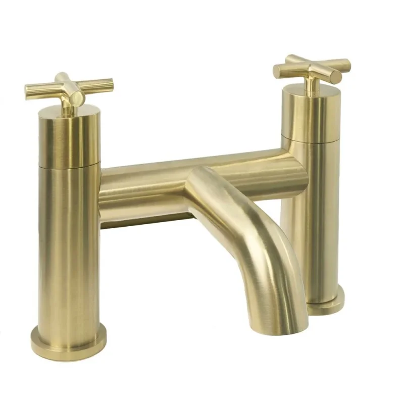 Just Taps Solex Bath Filler Brushed Brass product image - Image 3