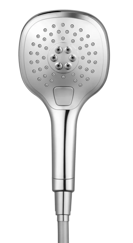 AVA Designer Square Multi Function Shower Handset Polished Chrome product image - Image 1