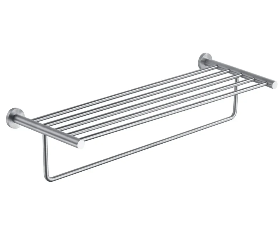 Just Taps Inox Towel Shelf With Bar product image - Image 2