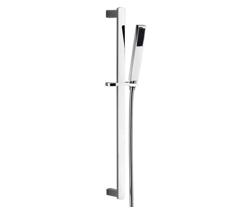 Just Taps Infinity Slide Rail Kit With Single Function Hand Shower Chrome product image - Image 2