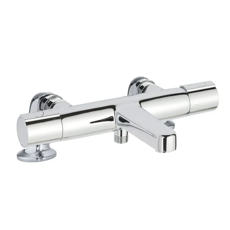 Just Taps Hugo Thermostatic Bsm Deck Mounted Chrome product image - Image 2