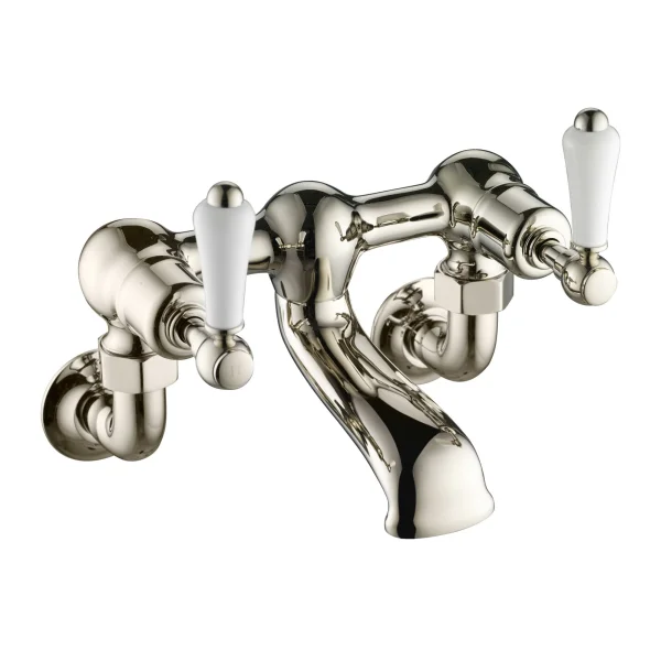 Just Taps Grosvenor Lever Wall Ounted Bath Filler Matt Black