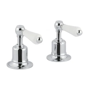 Just Taps Grosvenor Lever Panel Valves Chrome