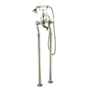 Just Taps Grosvenor Lever Freestanding Bath Shower Mixer With Kit
