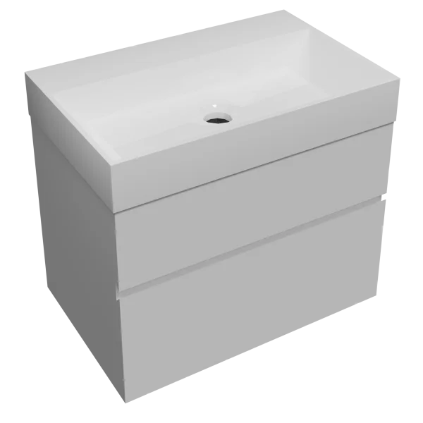 Faeber Venice 700mm Basin Unit Matt White