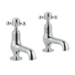 Just Taps Grosvenor Cross Cloakroom Basin Taps Chrome