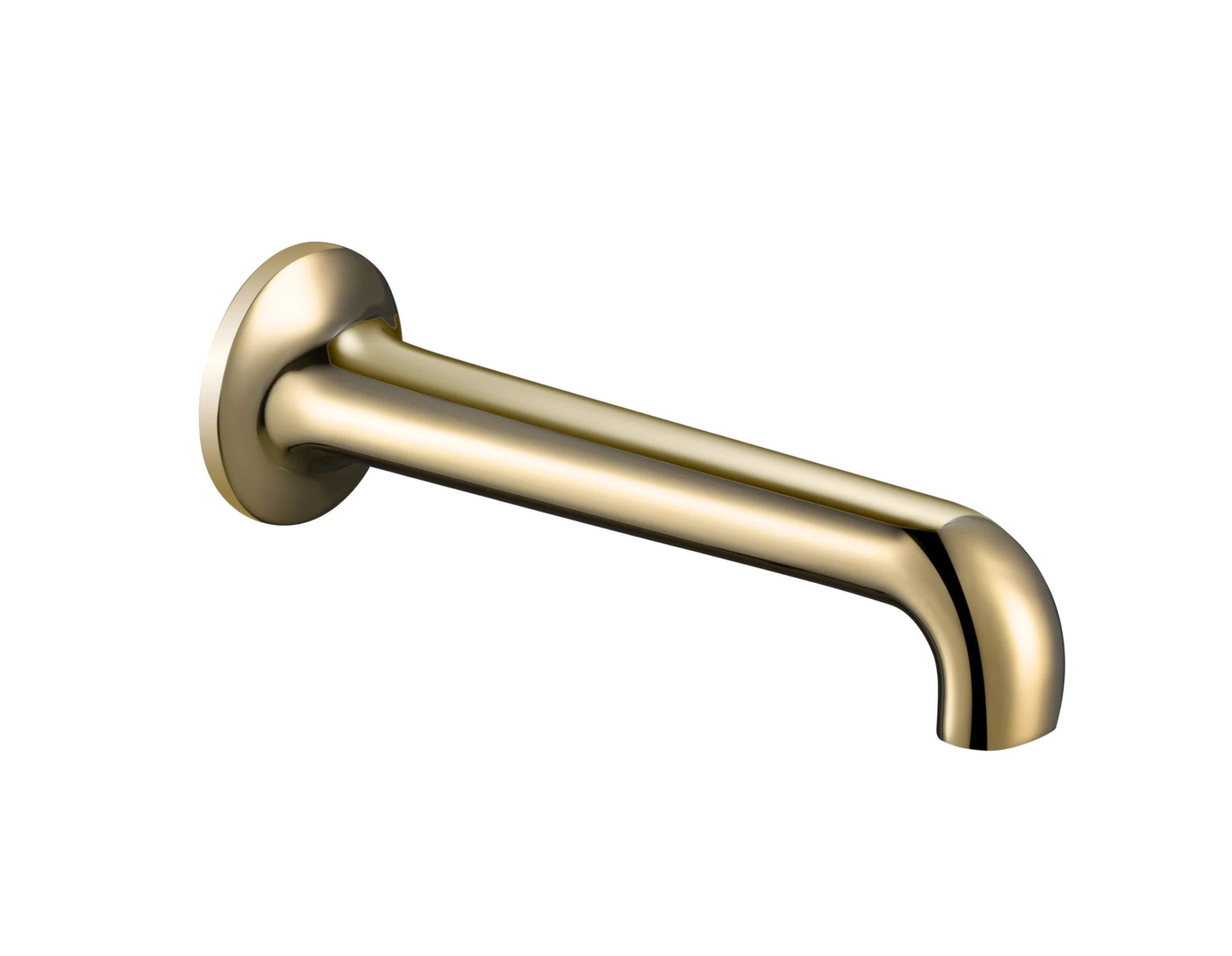 Just Taps Grosvenor Basin Spout 190mm Antique Brass