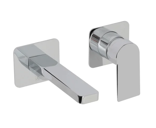 Just Taps Form Wall Mounted Basin Mixer