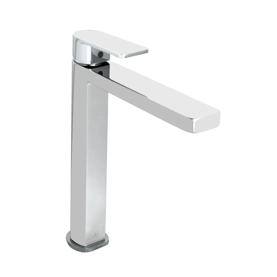 Just Taps Form Single Lever Tall Basin Mixer detail view - Image 1