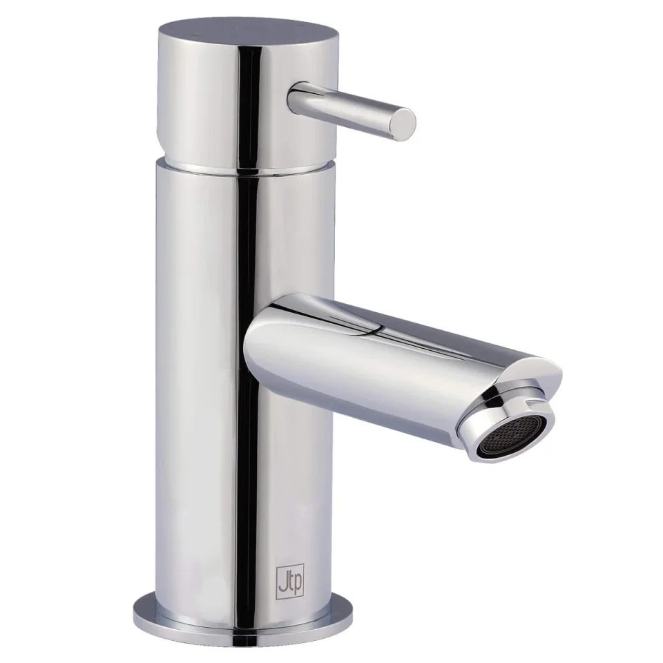 Just Taps Fonti Single Lever Basin Mixer Chrome detail view - Image 5