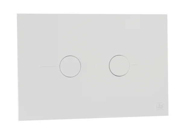 Just Taps Flush Plate Matt White