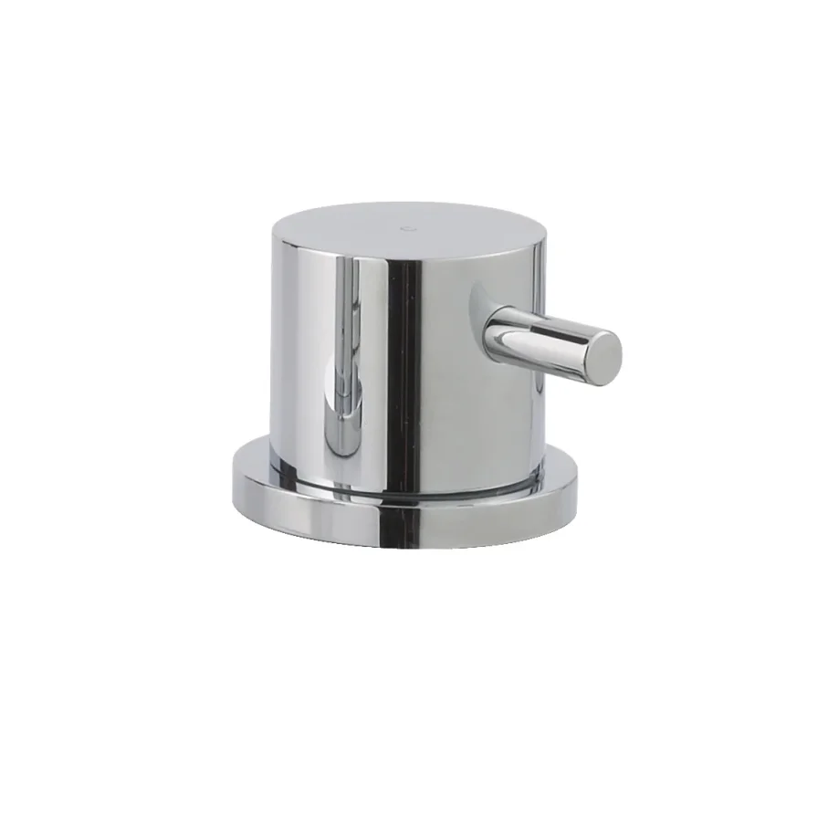 Just Taps Florence Deck Mounted 2-Way Diverter Chrome detail view - Image 5