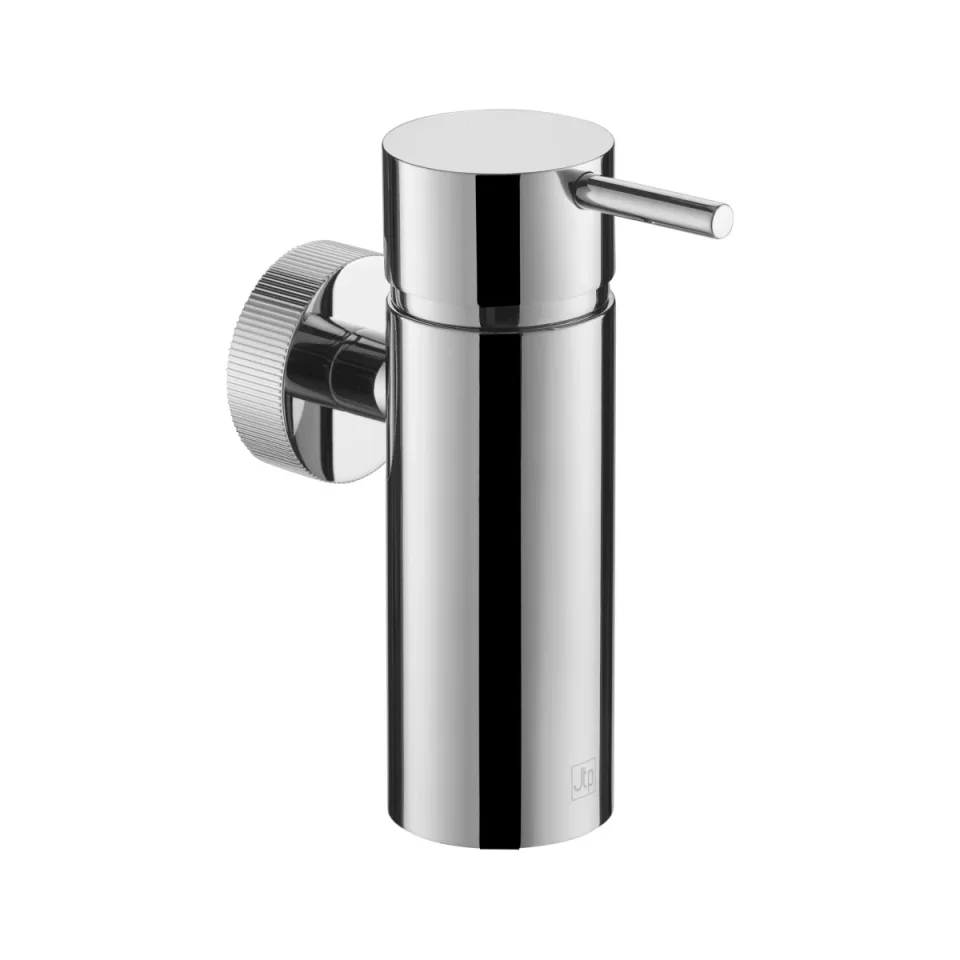 Just Taps Evo Soap Dispenser Wall Mounted Chrome detail view - Image 1