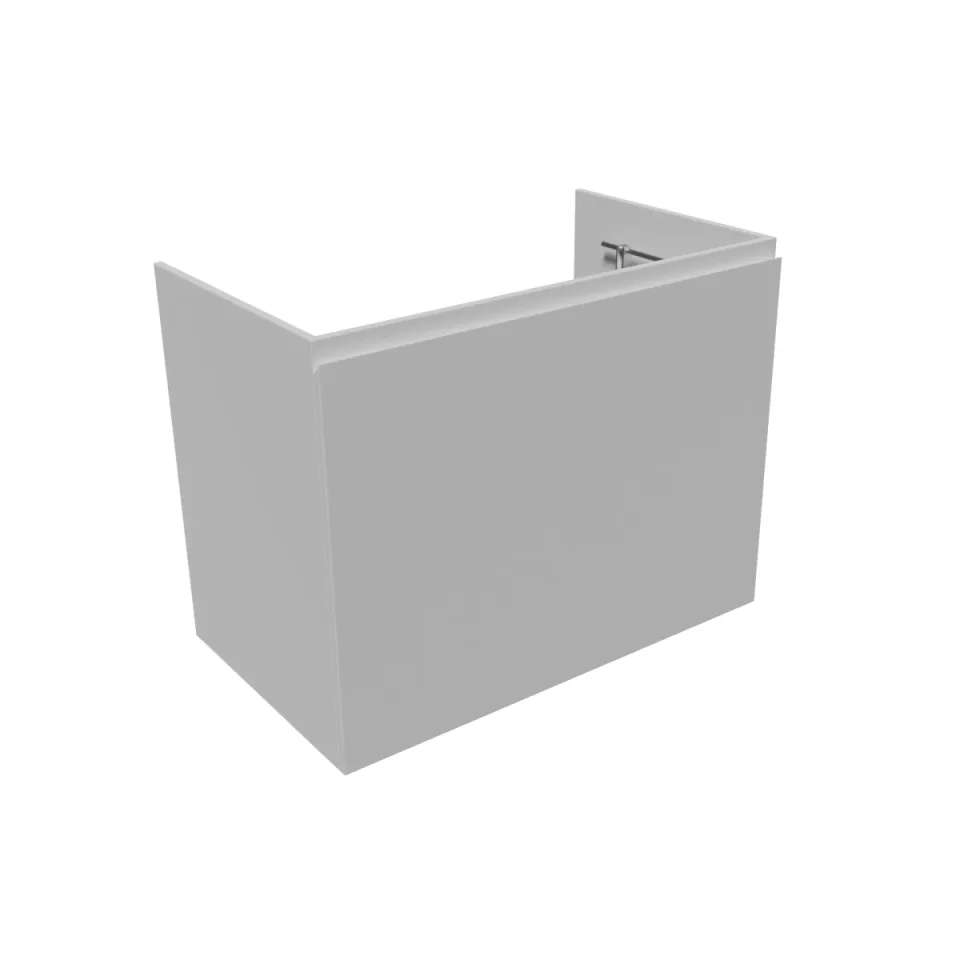 Faeber Mode Mini 600mm 1 Drawer Unit Matte White product image - Image 1