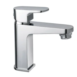 Just Taps Base Mini Basin Mixer With Click Clack Waste Chrome