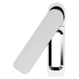 Just Taps Axel Single Lever Basin Mixer Chrome detail view - Image 2