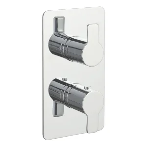 Just Taps Amore Thermostatic Shower Valve Single Option Chrome