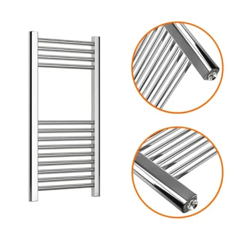 Inox Radiator Stainless Steel 800×400 detail view - Image 2