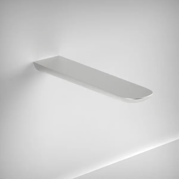 Ava Purity 196mm Wall Mounted Spout Only - Brushed Stainless Steel