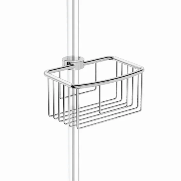 Hib Shower Basket Clip On Riser Rail - Traditional