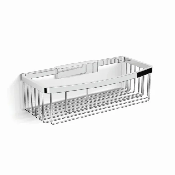 Hib Shower Basket (chrome) - Traditional detail view - Image 1