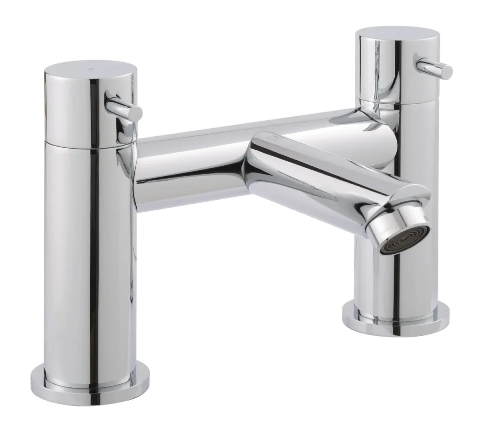 Just Taps Fonti Deck Mounted Bath Filler Chrome product image - Image 3