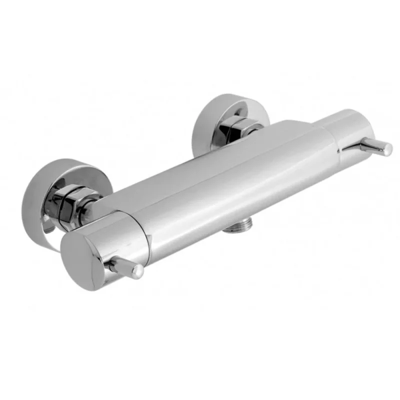 Just Taps Florence Wall Mounted Thermostatic Bar Valve Chrome product image - Image 2