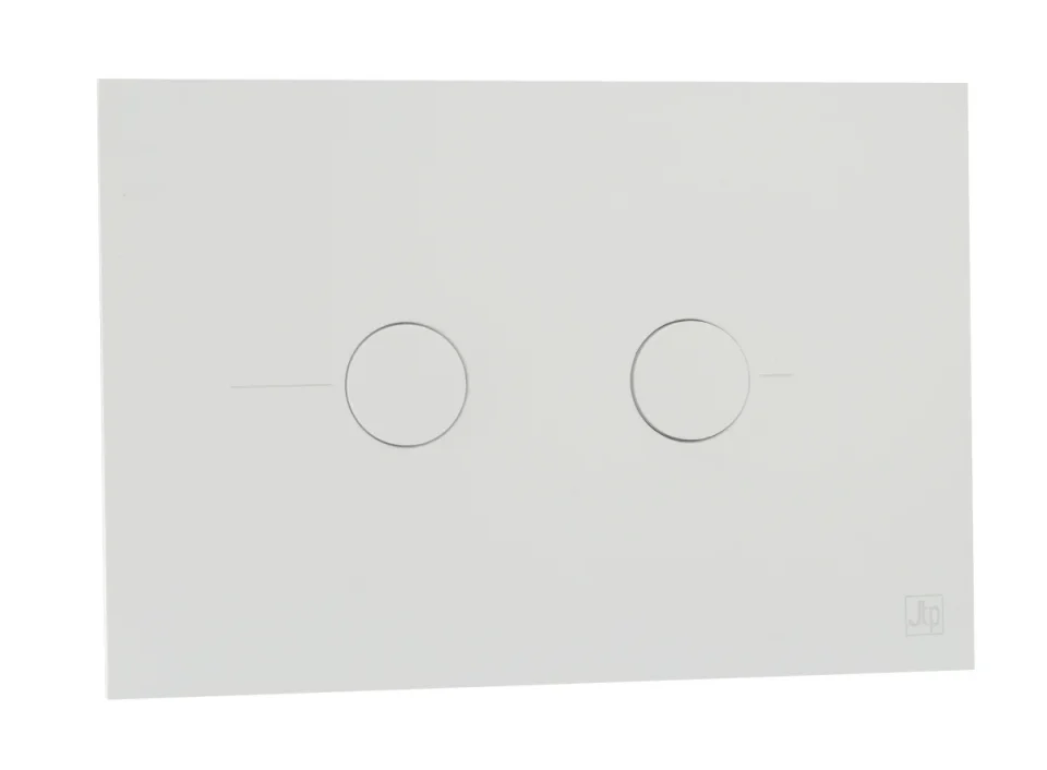 Just Taps Flush Plate Matt White product image - Image 2