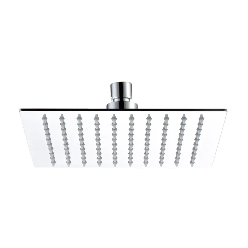 Just Taps Glide Ultra-Thin Square Shower Head 400mm Chrome product image - Image 3