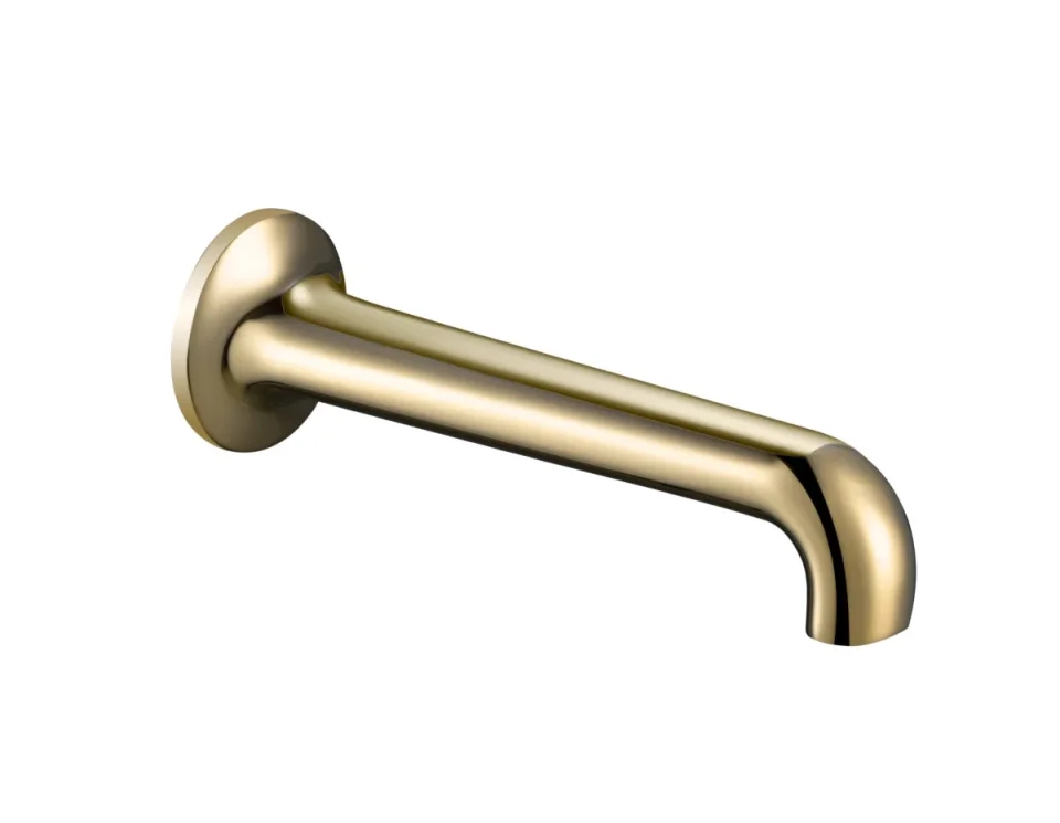 Just Taps Grosvenor Basin Spout 190mm Antique Brass product image - Image 2