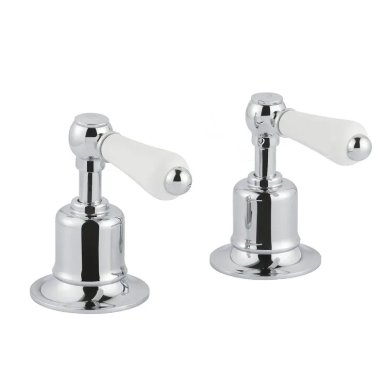Just Taps Grosvenor Lever Panel Valves Chrome product image - Image 3