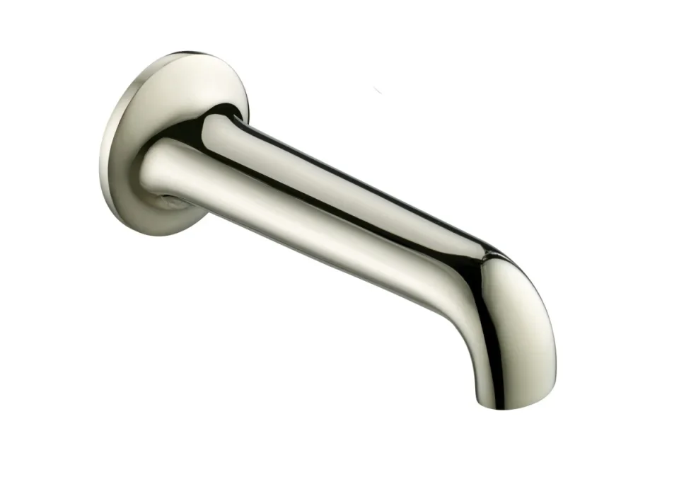 Just Taps Grosvenor Basin Spout 190mm Nickel product image - Image 2