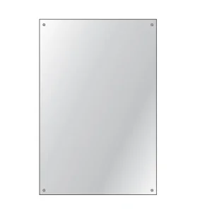 Hib Drilled Mirror 4mm Float Glass 35 X 25cm (6 Per Pack)