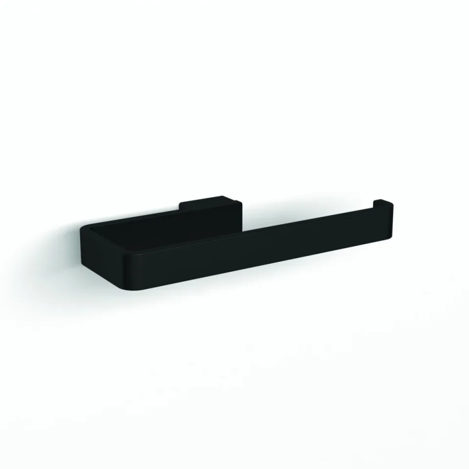 Hib Atto (black) Towel Ring detail view - Image 1