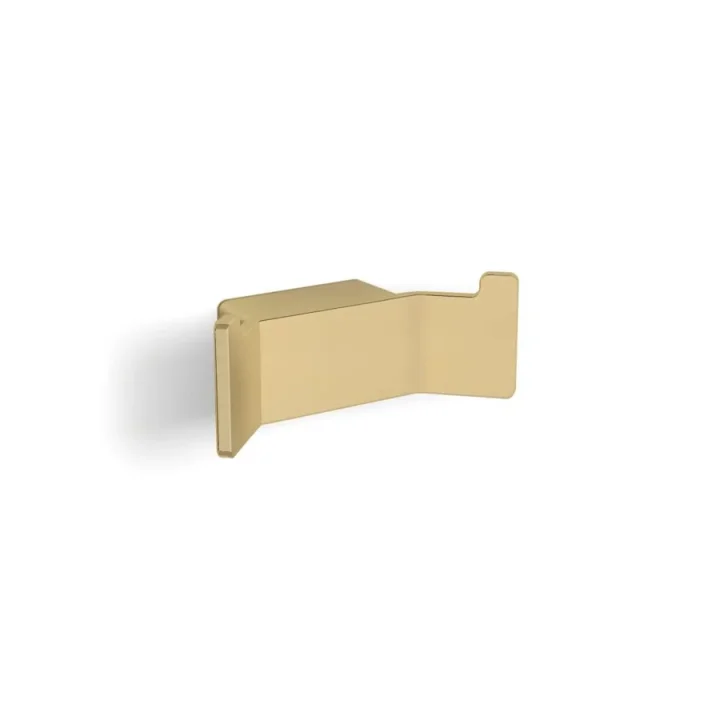 Hib Atto (brushed Brass) Robe Hook detail view - Image 1