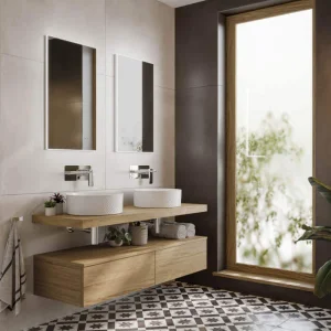 HIB - Blend Bathroom Units - Sherwood Oak