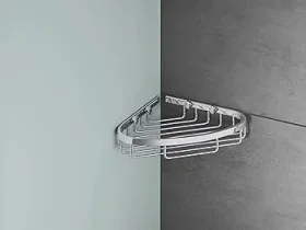 Hansgrohe Xx Logis Universal Corner Basket Chrome Chrome