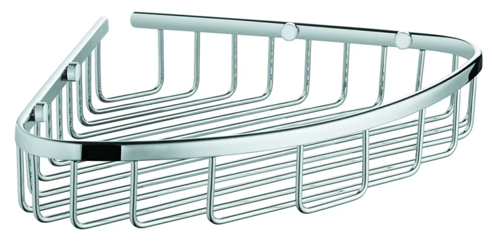 Hansgrohe Xx Logis Universal Corner Basket Chrome Chrome detail view - Image 3