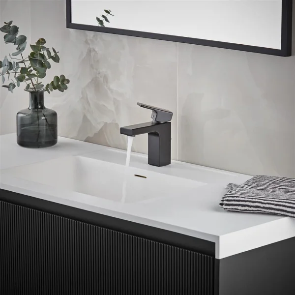 Hansgrohe Vernis Shape Bm 100 W/o Waste Set Mb Matt Black