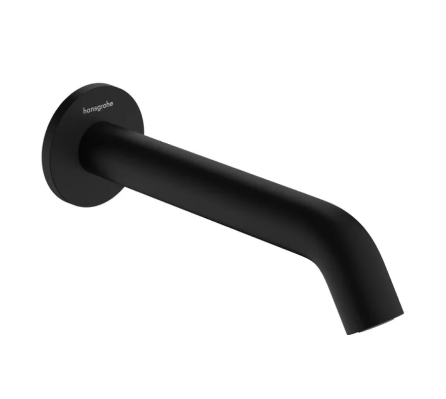 Hansgrohe Tecturis S Bath Spout Mb Matt Black detail view - Image 2