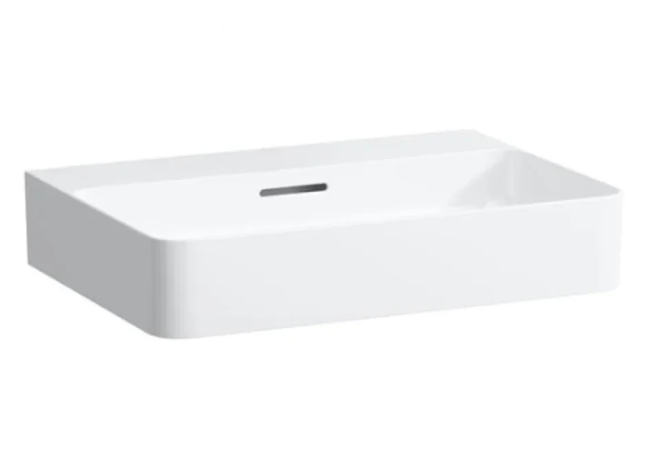 Laufen Val Washbasin 600mm No Tap Holes - Image 1