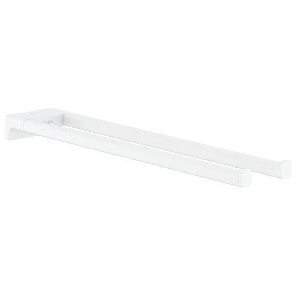 Hansgrohe Addstoris Towel Holder Twin-hand.mw Matt White