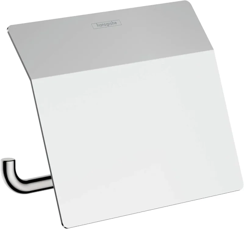 Hansgrohe Addstoris Roll Holder With Coverchrome detail view - Image 2