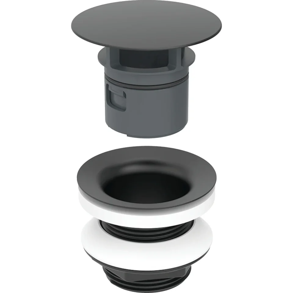 Geberit Waste Outlet & Free Outlet And Valve Cover detail view - Image 1