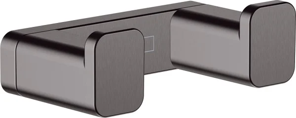 Hansgrohe Addstoris Double Hook Bbc Brushed Black Chrome